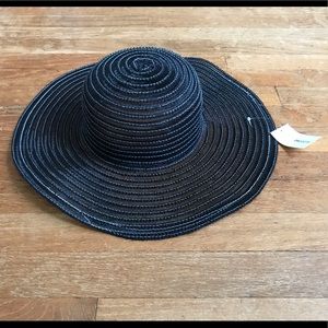 NWT 29 Palms Sheer Black Sun Hat